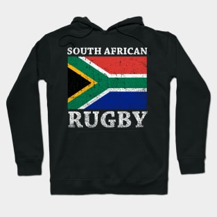 South African Rugby & South Africa Flag Hoodie